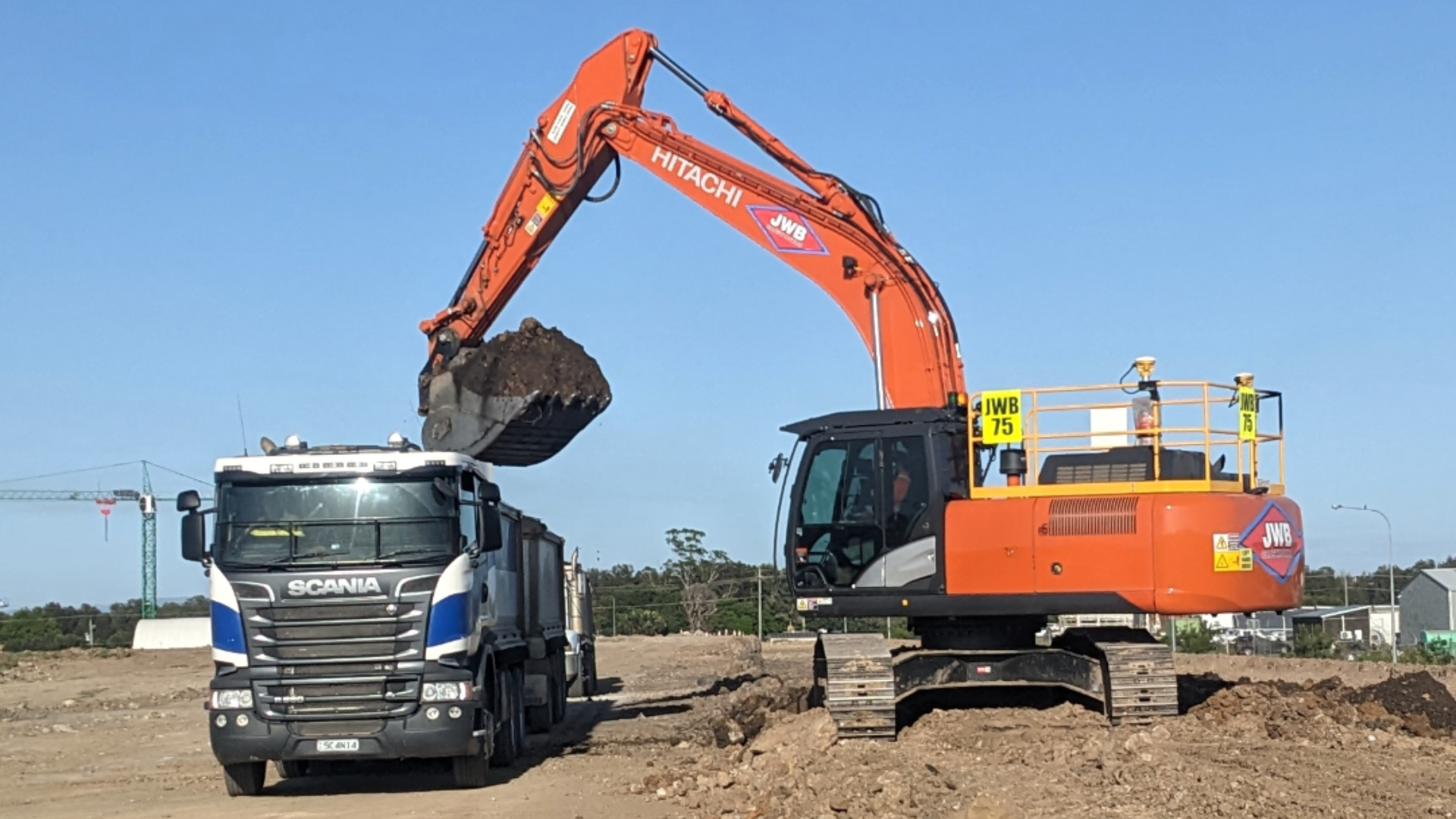 Our New ZX300 Hitachi | JWB Constructions